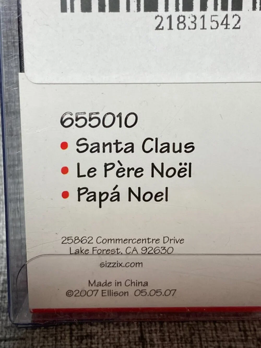 NEW Sizzix BigZ Die Christmas Tree & Noel 656951 Bundle Santa Turkey 4pc Lot NOS